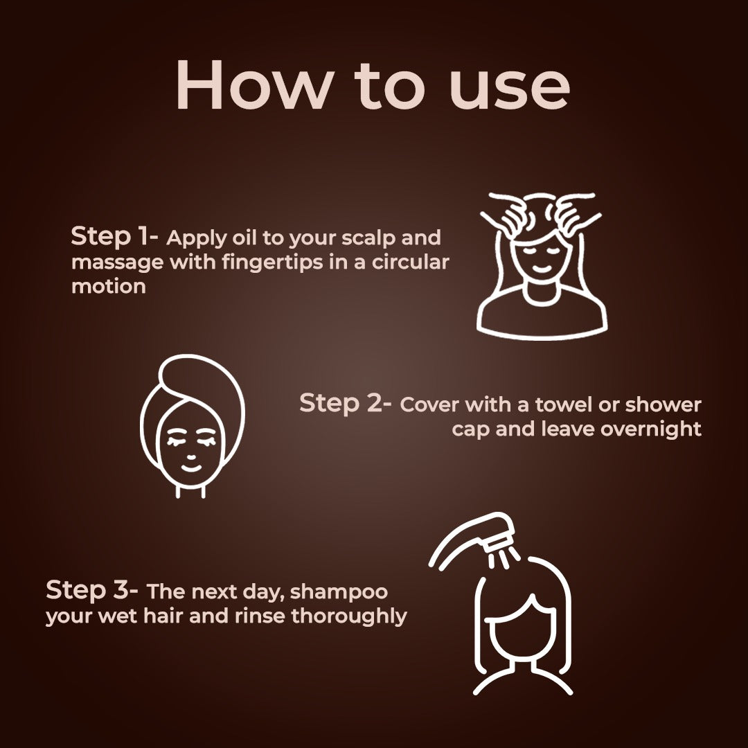 Cuscuta & Terminalia Advanced Hair growth Oil Anagain